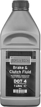 Borg & Beck BBF4 - Тормозная жидкость autosila-amz.com
