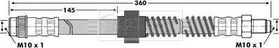 Borg & Beck BBH6840 - Тормозной шланг autosila-amz.com