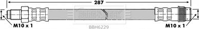 Borg & Beck BBH6229 - Тормозной шланг autosila-amz.com