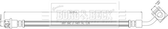 Borg & Beck BBH8935 - Тормозной шланг autosila-amz.com