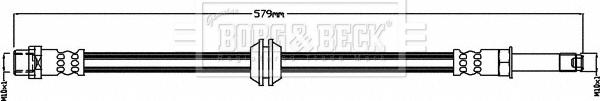 Borg & Beck BBH8469 - Тормозной шланг autosila-amz.com