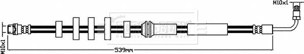 Borg & Beck BBH8488 - Тормозной шланг autosila-amz.com