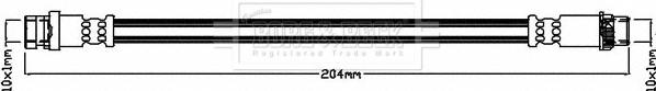 Borg & Beck BBH8543 - Тормозной шланг autosila-amz.com