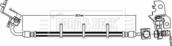 Borg & Beck BBH8565 - Тормозной шланг autosila-amz.com