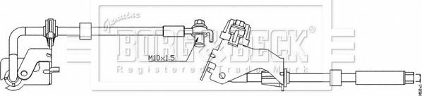 Borg & Beck BBH8535 - Тормозной шланг autosila-amz.com