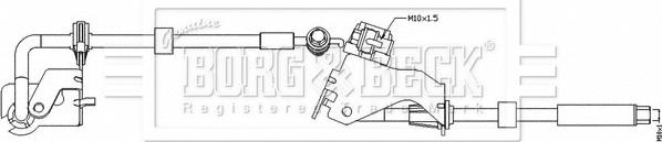 Borg & Beck BBH8533 - Тормозной шланг autosila-amz.com