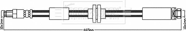 Borg & Beck BBH8612 - Тормозной шланг autosila-amz.com