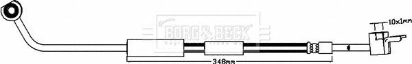 Borg & Beck BBH8070 - Тормозной шланг autosila-amz.com