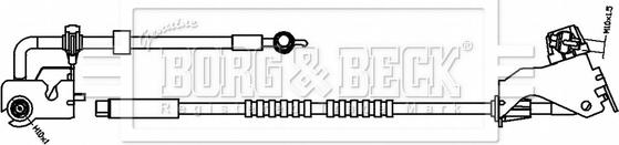 Borg & Beck BBH8849 - Тормозной шланг autosila-amz.com