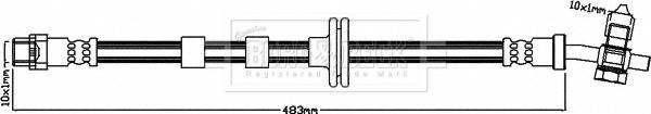 Borg & Beck BBH8317 - Тормозной шланг autosila-amz.com