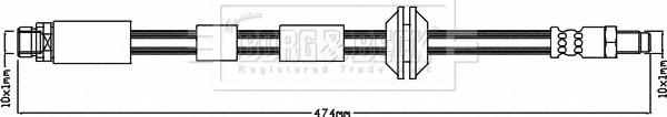 Borg & Beck BBH8241 - Тормозной шланг autosila-amz.com