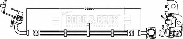 Borg & Beck BBH8277 - Тормозной шланг autosila-amz.com
