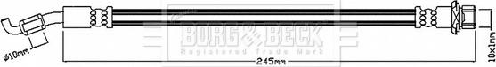 Borg & Beck BBH8743 - Тормозной шланг autosila-amz.com