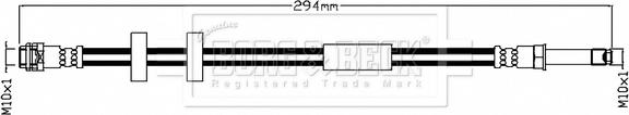 Borg & Beck BBH8759 - Тормозной шланг autosila-amz.com