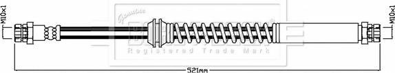 Borg & Beck BBH8750 - Тормозной шланг autosila-amz.com