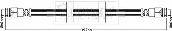 Borg & Beck BBH7987 - Тормозной шланг autosila-amz.com