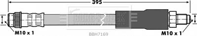 Borg & Beck BBH7169 - Тормозной шланг autosila-amz.com