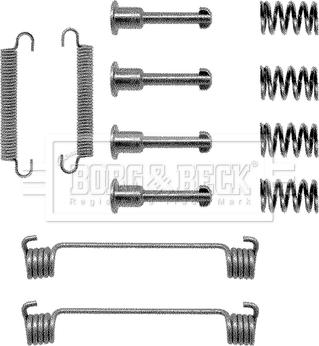 Borg & Beck BBK6082 - Комплектующие, стояночная тормозная система autosila-amz.com