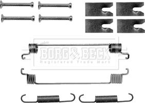 Borg & Beck BBK6151 - Комплектующие, барабанный тормозной механизм autosila-amz.com