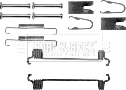 Borg & Beck BBK6164 - Комплектующие, стояночная тормозная система autosila-amz.com