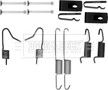 Borg & Beck BBK6167 - Комплектующие, стояночная тормозная система autosila-amz.com