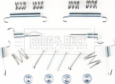 Borg & Beck BBK6304 - Комплектующие, стояночная тормозная система autosila-amz.com