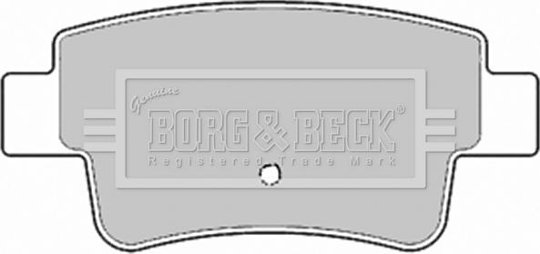 Borg & Beck BBP1946 - Тормозные колодки, дисковые, комплект autosila-amz.com
