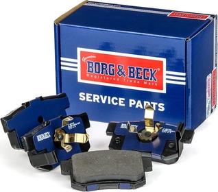 Borg & Beck BBP1985 - Тормозные колодки, дисковые, комплект autosila-amz.com