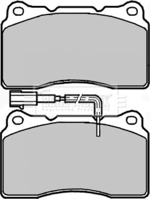 Dynamatrix DBP1663 - Тормозные колодки, дисковые, комплект autosila-amz.com