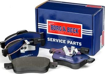 Borg & Beck BBP1979 - Тормозные колодки, дисковые, комплект autosila-amz.com