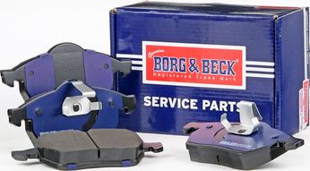 Borg & Beck BBP1444 - Тормозные колодки, дисковые, комплект autosila-amz.com