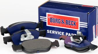 Borg & Beck BBP1441 - Тормозные колодки, дисковые, комплект autosila-amz.com