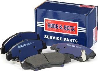 Borg & Beck BBP1467 - Тормозные колодки, дисковые, комплект autosila-amz.com