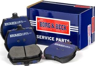 Borg & Beck BBP1409 - Тормозные колодки, дисковые, комплект autosila-amz.com