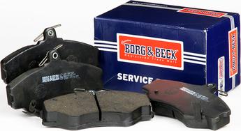 Borg & Beck BBP1428 - Тормозные колодки, дисковые, комплект autosila-amz.com