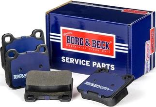 Borg & Beck BBP1544 - Тормозные колодки, дисковые, комплект autosila-amz.com