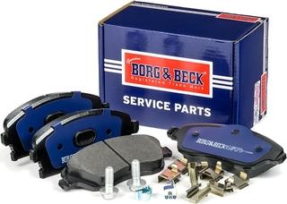 Borg & Beck BBP1523 - Тормозные колодки, дисковые, комплект autosila-amz.com