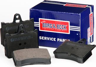 Borg & Beck BBP1579 - Тормозные колодки, дисковые, комплект autosila-amz.com