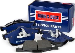 Borg & Beck BBP1695 - Тормозные колодки, дисковые, комплект autosila-amz.com