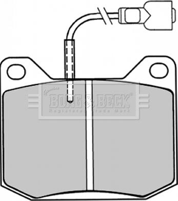 TRW GDB151DTE - Тормозные колодки, дисковые, комплект autosila-amz.com