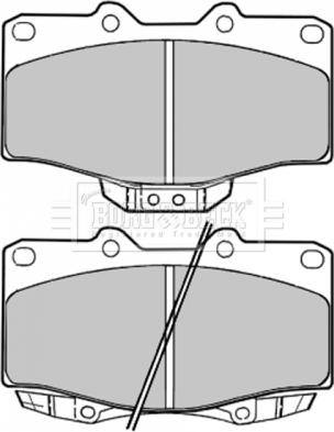 Remsa 2429.14 - Тормозные колодки, дисковые, комплект autosila-amz.com