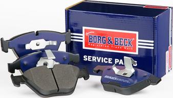 Borg & Beck BBP1894 - Тормозные колодки, дисковые, комплект autosila-amz.com