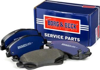 Borg & Beck BBP1854 - Тормозные колодки, дисковые, комплект autosila-amz.com