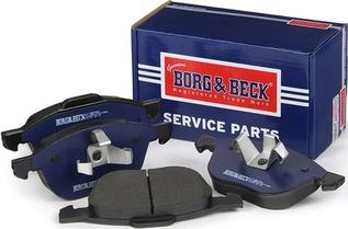 Borg & Beck BBP1864 - Тормозные колодки, дисковые, комплект autosila-amz.com