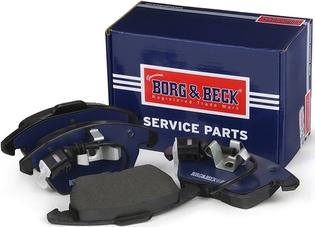 Borg & Beck BBP1876 - Тормозные колодки, дисковые, комплект autosila-amz.com