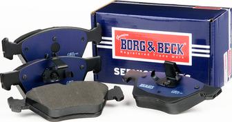 Borg & Beck BBP1393 - Тормозные колодки, дисковые, комплект autosila-amz.com