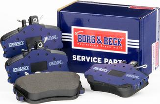 Borg & Beck BBP1388 - Тормозные колодки, дисковые, комплект autosila-amz.com