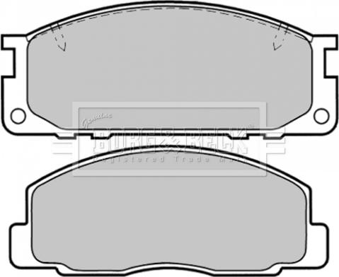 Pemebla JAPPA-239AF - Тормозные колодки, дисковые, комплект autosila-amz.com