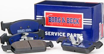 Borg & Beck BBP2408 - Тормозные колодки, дисковые, комплект autosila-amz.com