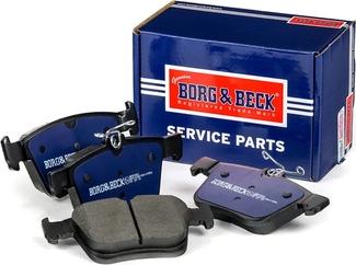 Borg & Beck BBP2402 - Тормозные колодки, дисковые, комплект autosila-amz.com